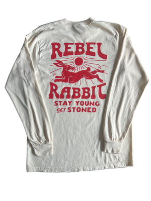 Open image in slideshow, Stay Young, Rebel Rabbit - Long Sleeve
