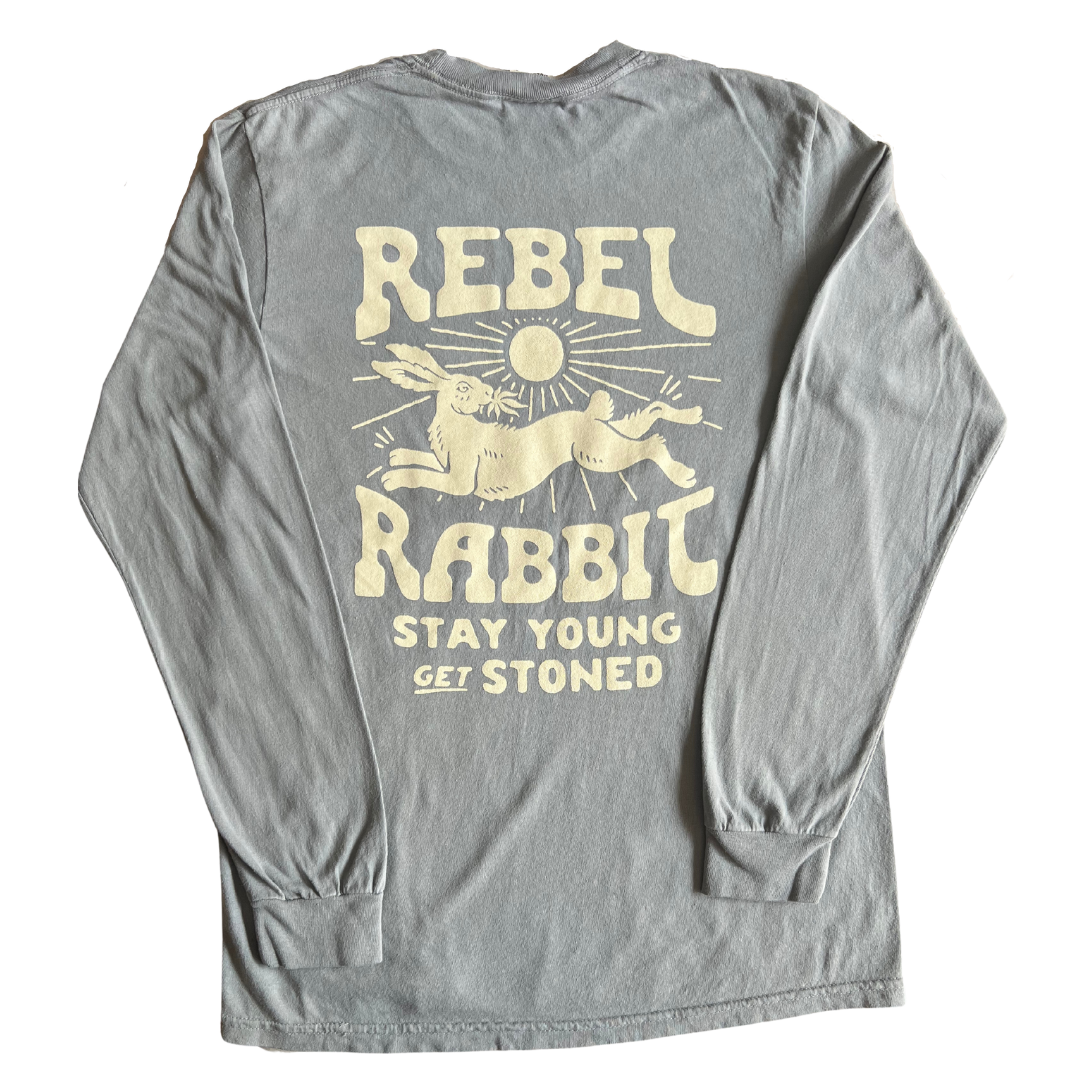 Stay Young, Rebel Rabbit - Long Sleeve – Rebel Rabbit Merch